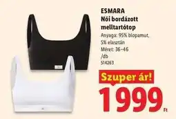 Lidl ESMARA ajánlat