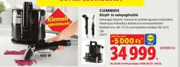 Lidl CLEANmaxx Kárpit- és szőnyegtisztító ajánlat