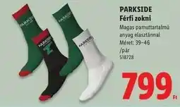 Lidl PARKSIDE Férfi zokni ajánlat