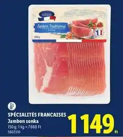Lidl Jambon sonka ajánlat