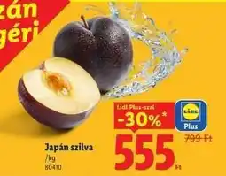 Lidl Japán szilva ajánlat