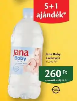 EcoFamily Jana Baby ásványvíz ajánlat