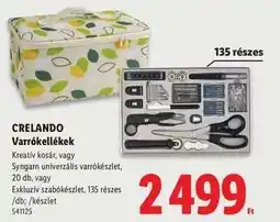 Lidl CRELANDO Varrókellékek ajánlat