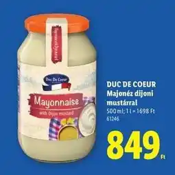 Lidl DUC DE COEUR ajánlat