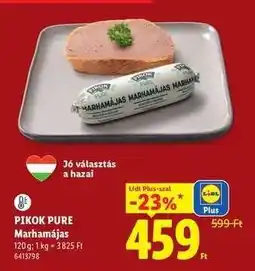 Lidl PIKOK PURE Marhamájas ajánlat