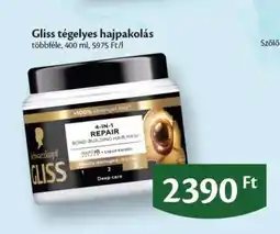 EcoFamily Gliss tégelyes hajpakolás ajánlat