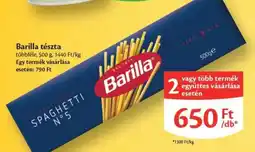 EcoFamily BARILLA TÉSZTA ajánlat