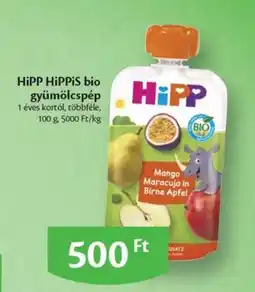 EcoFamily HiPP HiPPiS bio gyümölcspép ajánlat
