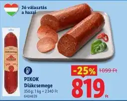 Lidl Pikok Diákcsemege ajánlat