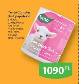 EcoFamily Tento Complex 3in1 papírtörlő ajánlat