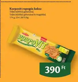 EcoFamily Korpovit ropogós keksz ajánlat