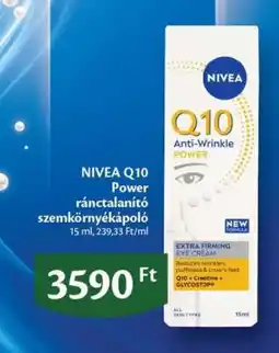 EcoFamily NIVEA Q10 Power ránctalanító szemkörnyékápoló ajánlat