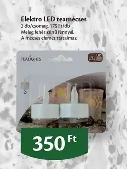 EcoFamily Elektro Led teamécses ajánlat