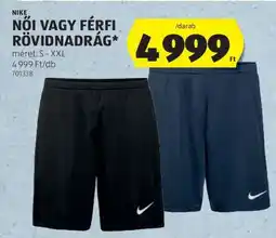 ALDI NIKE Női vagy Férfi Rövidnadrág ajánlat