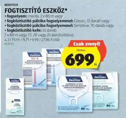 ALDI Dentitex Fogtisztító Eszköz ajánlat