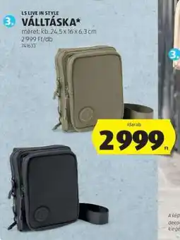 ALDI LS LIVE IN STYLE VÁLLTÁSKA ajánlat