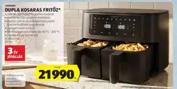 ALDI Dupla Kosaras Fritőz ajánlat
