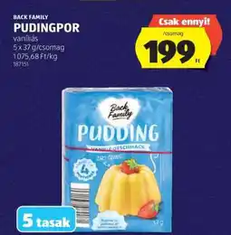 ALDI BACK FAMILY PUDINGPOR ajánlat
