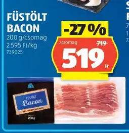 ALDI FÜSTÖLT BACON ajánlat