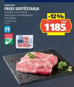 ALDI Friss sertéstarja ajánlat