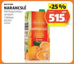 ALDI RIO D'ORO Narancslé ajánlat