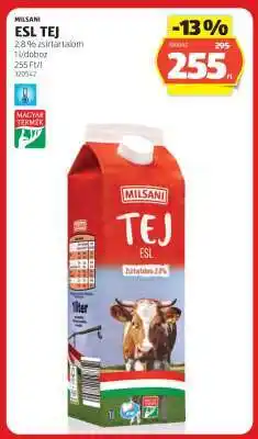 ALDI ESL TEJ ajánlat