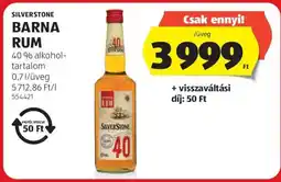 ALDI SILVERSTONE BARNA RUM ajánlat