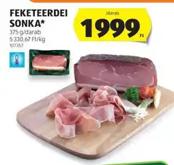 ALDI Feketeerdei Sonka ajánlat