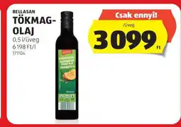 ALDI BELLASAN TÖKMAGOLAJ ajánlat