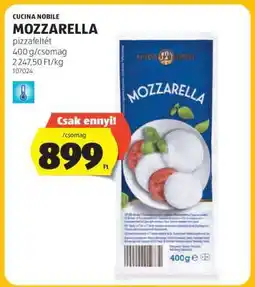 ALDI CUCINA NOBILE MOZZARELLA ajánlat