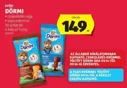 ALDI GYŐRI Dörmi ajánlat