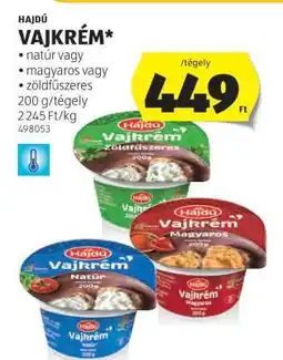 ALDI Hajdú Vajkrém ajánlat