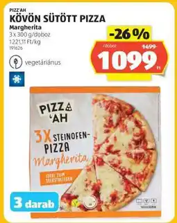 ALDI PIZZ'AH KÖVÖN SÜTÖTT PIZZA Margherita ajánlat