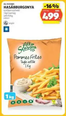 ALDI All Seasons Hasábburgonya ajánlat