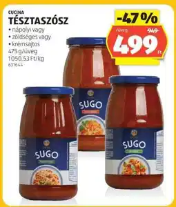 ALDI Cucina Tésztaszósz ajánlat