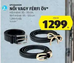 ALDI UP2FASHION Női vagy Férfi Öv ajánlat