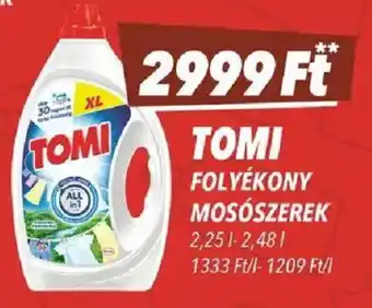 Tomi folyékony mosószer
