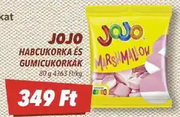 CBA Jojo habcukorka és gumicukorkák ajánlat