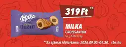 CBA Milka croissants ajánlat