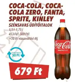 CBA Coca-Cola szénsavas üdítőital ajánlat