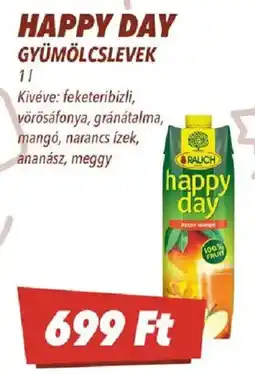 CBA Happy day gyümölcslé ajánlat