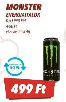 CBA Monster energiaitalok ajánlat