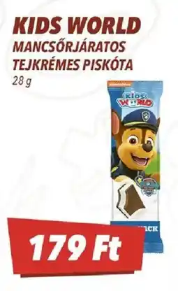 CBA Kids world tejkremes piskota ajánlat
