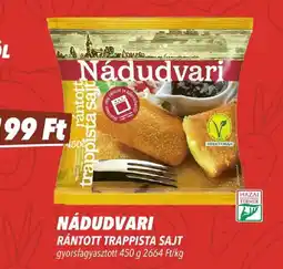 CBA Nádudvari rántott trappista sajt ajánlat