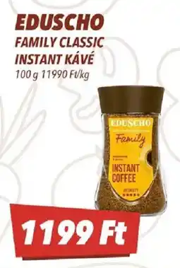 CBA Eduscho family classic instant kávé ajánlat