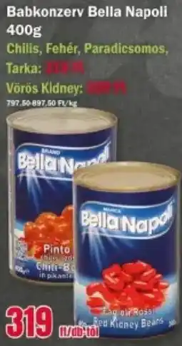 FullDiszkont Bella Napoli babkonzerv ajánlat