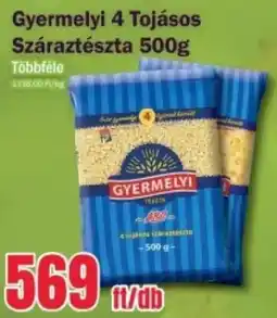FullDiszkont Gyermelyi száraztészta ajánlat