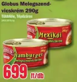FullDiszkont Globus melegszendvicskrém ajánlat
