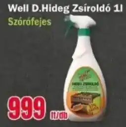 FullDiszkont Well D.Hideg Zsiroldó ajánlat