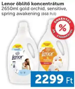 PRIVÁT Lenor öblítő koncentrátum ajánlat